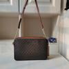 Hot-selling Women's Bags, New Retro M-k Cowhide Small Square Bags, Fashionable Casual Bags, Shoulder Messenger Bags.