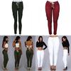 Fashionable Sexy Women High Waist Stretch Slim Casual Pants With Elegant Pockets