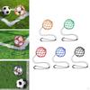 Football Kick Trainer Soccer Ball Net Kicker Elastic Holder Bag Adjustable Length for Boys,