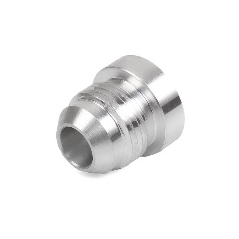External Thread Straight Male Weld Fitting Adapter Aluminum Weld On Fittting Bung Nut  Tank