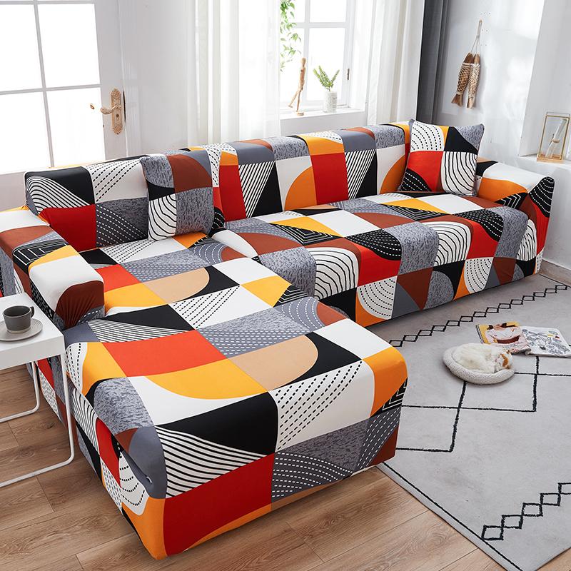 Elastic Sofa Cover High Quality Adjustable Sofas Chaise Covers Lounge Sectional Couch Corner Sofa Slipcover