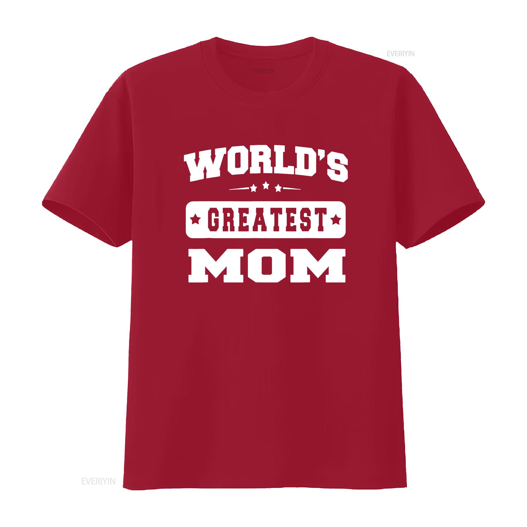 

World s Greatest Mom Mother Day Idea T shirt Black vintage Washed Comfortable streetwear Stretched fashion Versatile Stylish S