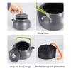 0.8L Outdoor Teapot Set Aluminum Portable Camping Coffee Pot for Hiking Fishing Picnic