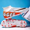 TF/FG Adult Outsole Non-Slip Unisex Soccer Shoes Men Lightweight Breathable Cleats Sneakers Youth Outdoor Society Football Boots