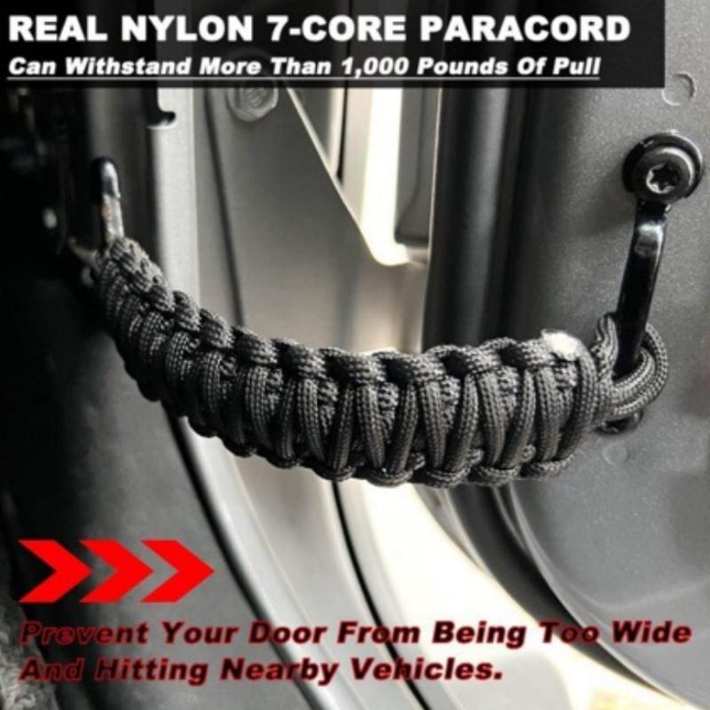 Pentru Frânghie Paracord de Înaltă Rezistență Curea Împletită Piese de Conversie JK-JL Wrangler Limită Ușă Puncte de Ancorare Frânghie Împletită Fixă