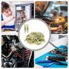 100 Counts Shrinkable Wire Joiners Water Resistant Waterproof Butt Connectors for Home Electrical & Vehicle Repairs