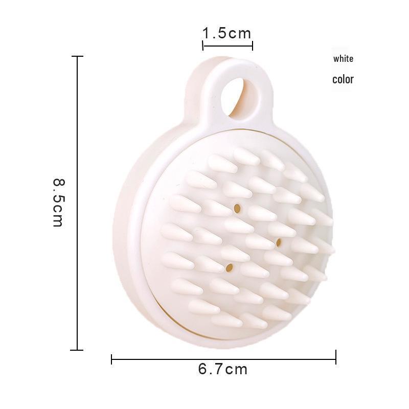 Japanese-Style Silicone Scalp Massager & Shampoo Brush