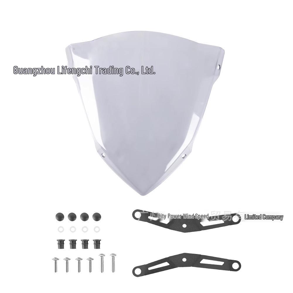Compatible with Yamaha MT03/MT25 (2020+) Front Windshield Deflector.