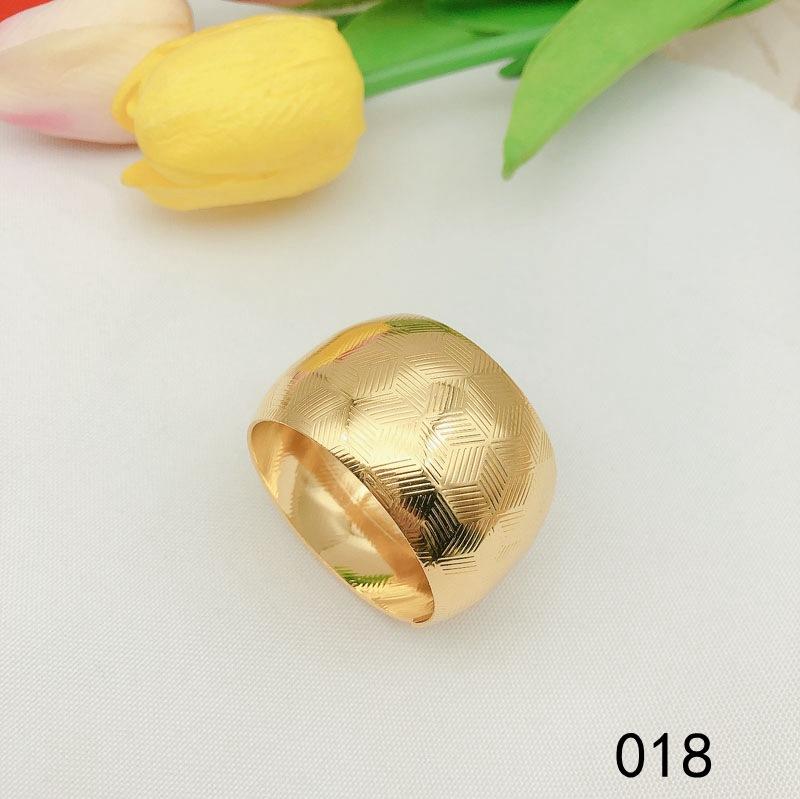 Silver Decorative Napkin Ring Holder for Weddings, Party Decoration, New, 12 Pcs per Lot