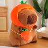 Plush Vegetables Capybara Toy Dolls Room Decoration Children Festivals Gifts