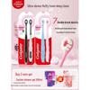 Colgate Super Dense Fluffy Silk Charcoal Toothbrush - Double Pack