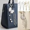 Mini Net Pocket Lipstick Bag Keychain Cherry Lipstick Cover Key Ring  Makeup Storage