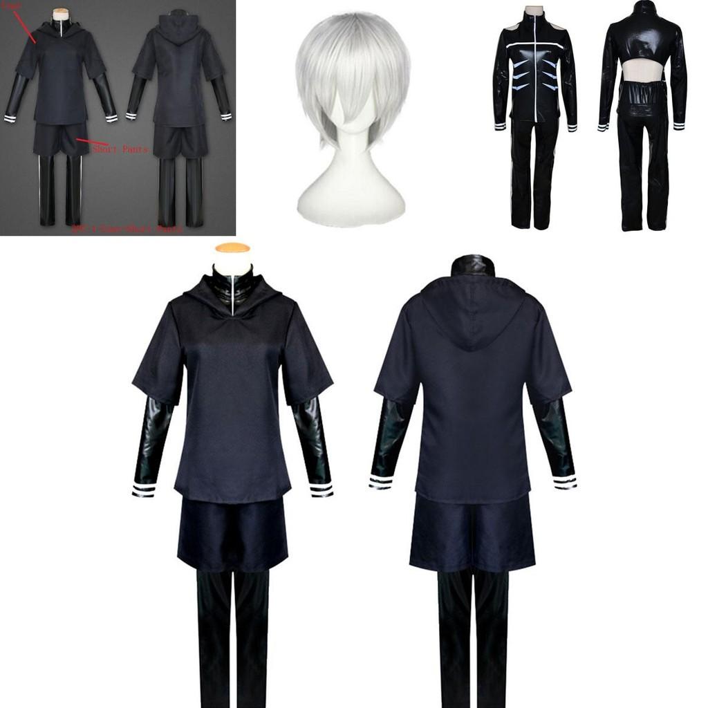 Stylish Tokyo Ghoul Kaneki Ken Full Outfit Costume Featuring Perfect Stitches And Durable Materials For Any Occasion