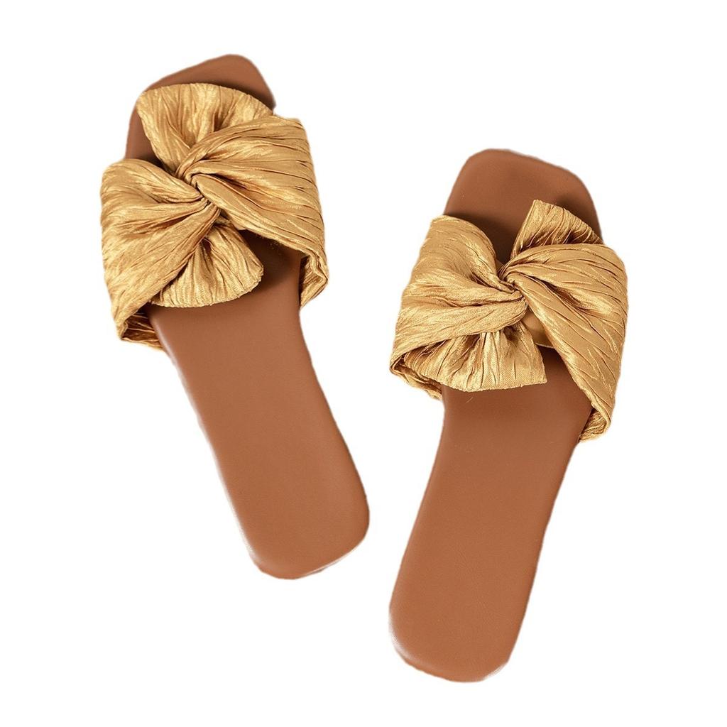 Summer Woman Slippers Fashion Brand Casual Slides Ladies Flat Shoes Woman Peep Toe Beach Sandals Outdoor Flip Flops Low Heel