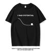 2026 Summer New Fashion Men Oversized Tshirt Project Hail Mary “I Had Potential” Ryland Grace Same Style Unisex Shirt