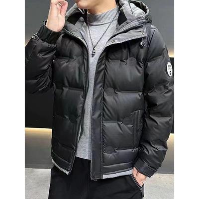 Men's 2026 Winter Hooded Down Jacket - Trendy, Thick, High-Quality, Cold-Protection, Warm Duck Down Coat