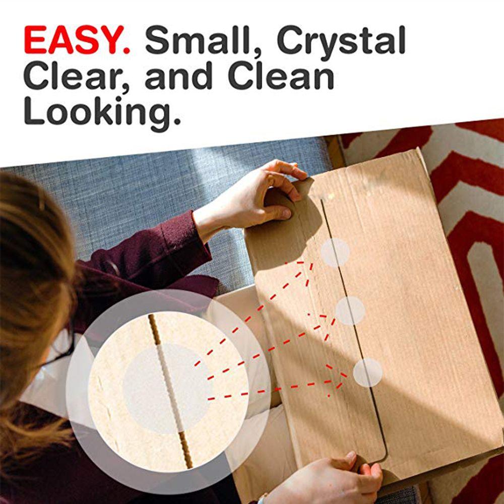 Gift Packaging Self-Adhesive Party Supplies Clear Sealing Tag Package Label Transparent Stickers