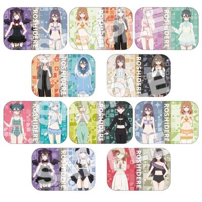 The Girl Next Door Who Sometimes Whispers In Trading OP Can Badges Box Arya-san, Russian, [complete Set] 10-piece