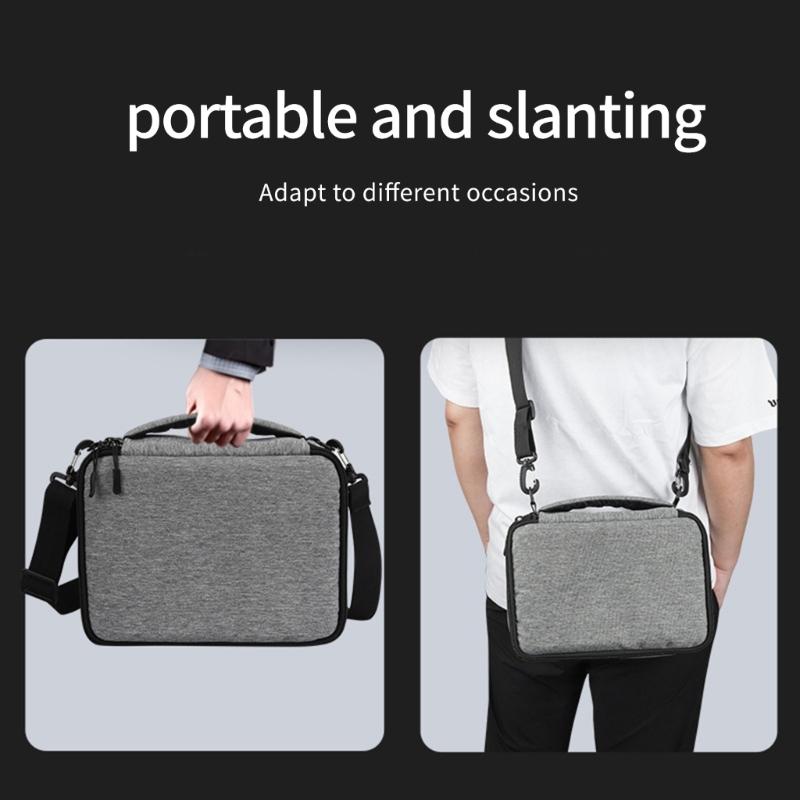 Internal Divider Reel Bag Case Splashproof Fishing Tackle Storage Case Protective Case Portable Carrying Bag
