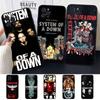 Metal System Of A Down Band Phone Case For IPhone 17 16 15 14 13 12 11 Pro Max Plus Mini Soft Black Cover