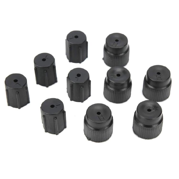10Pcs R134a 13mm 16mm Charging Port Caps System Charging Port Caps Auto Maintenance Accessories System Caps