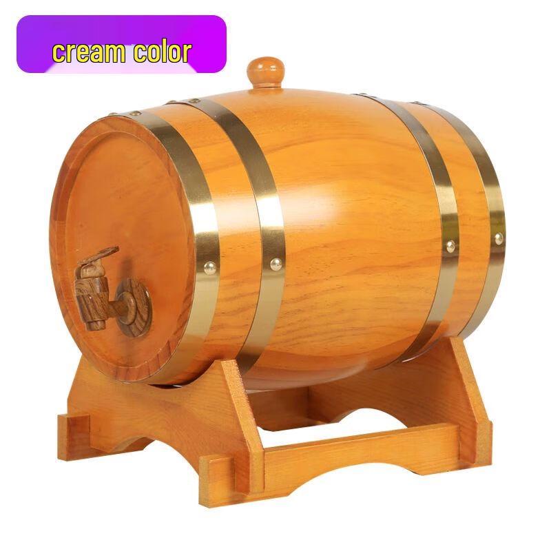 Custom Oak Wine Storage Barrel