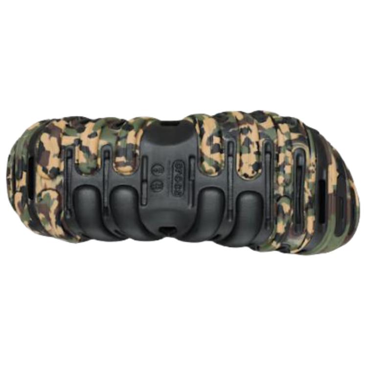 Crocs Echo RO Clog Camo - Black Multi-Color Unisex Sneakers 212095-0C4