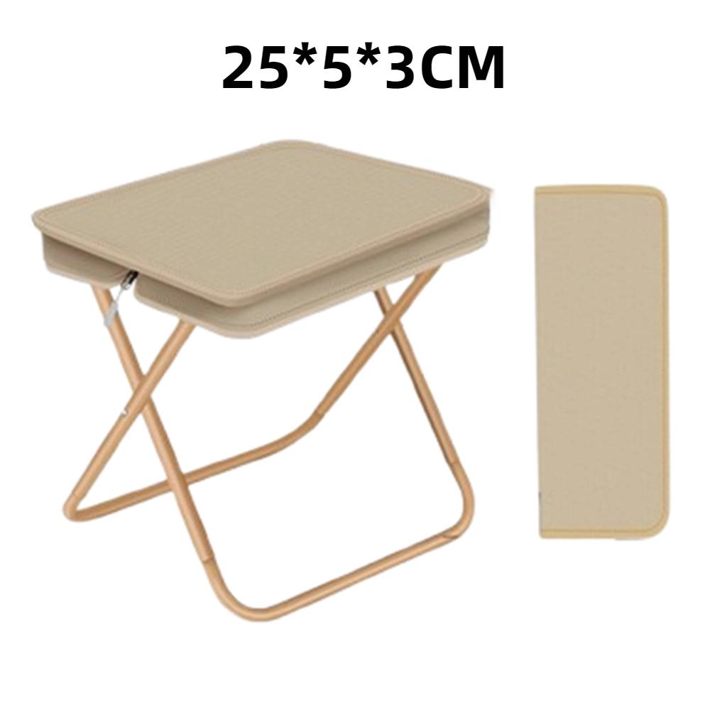 Wear-resistant Folding Backpack Stool Sturdy Crossbody Sports Folding Chair Handbag Style Strong Load-bearing Pencil Case Stool