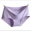 Slip a Triangolo Donna Taglie Forti Primavera Estate Sottili Senza Cuciture Traspiranti Antibatterici Seta Ghiacciata Pezzo Unico Vita Media