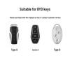 Compatible with BYD Yuan UP, Yuan PLUS, Yuan PRO: Men's and Women's Key Bag Set with Shell Buckle.
