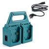 4Bay Charging Dock For 18V 21V BL1830,BL1850 Battery Fast Charging Station With Storage And Safe Protections