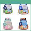 Cartoon Dinosaur Kids Backpack With Wearresistant Nylon For Preschool And Elementary