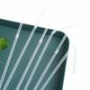 100Pcs/Bag Disposable Individually Packed Kitchenware Plastic Straws Party Supplies Water Cup