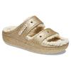 Crocs Classic Clogs EVA Cozzzy Glitter Sandals 'Multi Gold' Women's