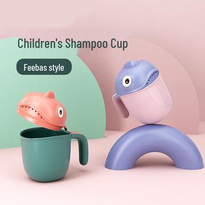 Infant Bath Sprinkler: Thickened Plastic Shampoo Cup & Water Scooper