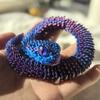 Non-Toxic 30Cm 3D Printed Snake Movable Joint Toy Doll Simulation Snake Model Office Desktop Decoration Handicraft Toy For Children Gift