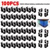 100-500pcs 18650 Lithium Battery Holder Hard Shell Anti Vibration Plastic Battery Bracket Cylindrical Batteries Stand Spacer DIY