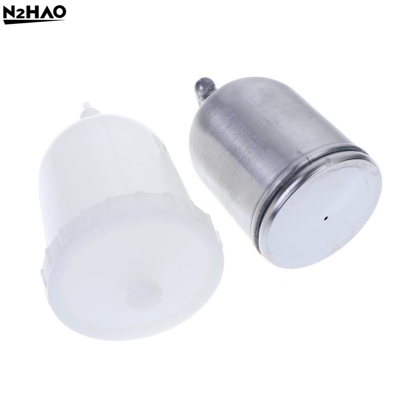 400CC Paint Spray Pot Plastic/Aluminum Spray Paint Pot Air Gravity Feed Sprayer Cup Pneumatic Tool Accessor For F75 W101 W71 W77