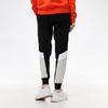 Nike NSW Heritage Jogger Fleece Color Block Casual Sport Knit Cuffed Pants Women Bottoms Black CZ8609-010