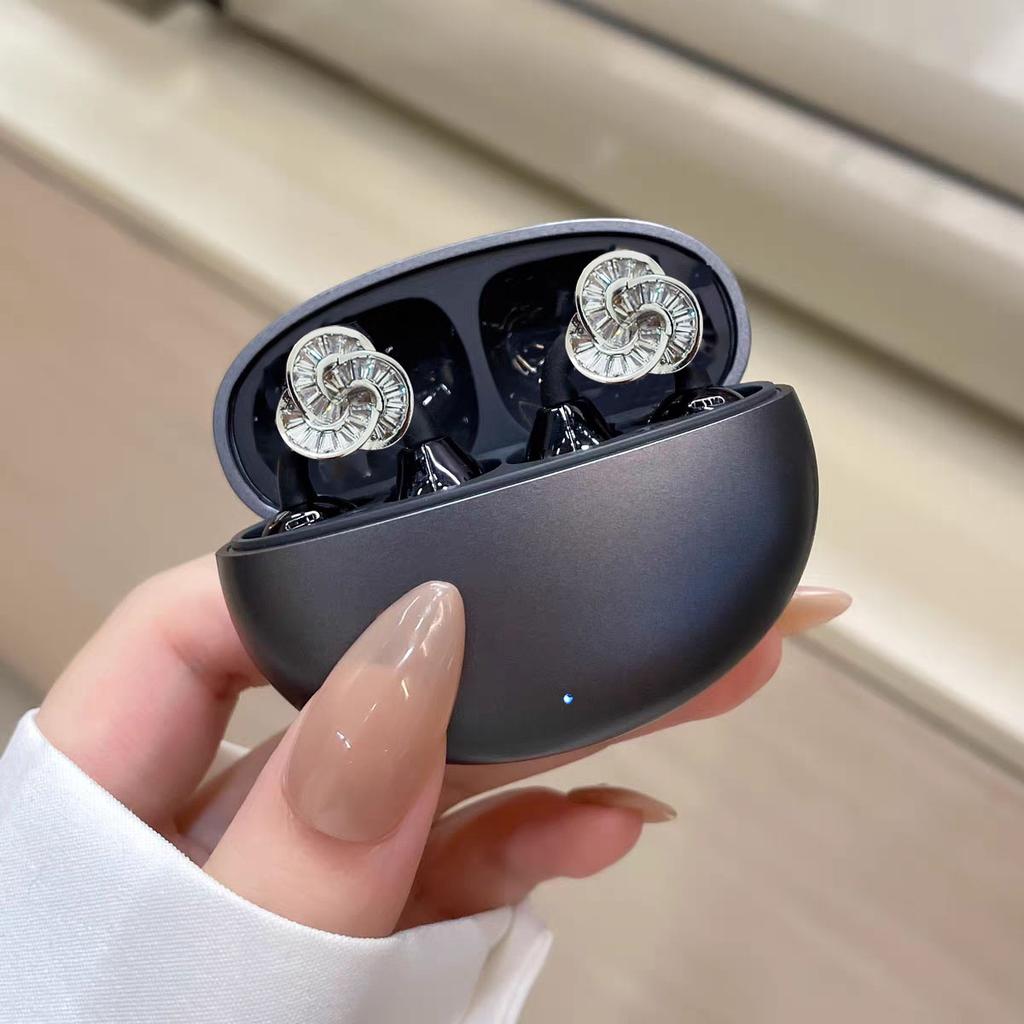 Huawei Freeclip Earphones Anti-Lost Clip Buckle Earrings Zircon Accessories Fashion Earphone Clip Buckle Niche Design