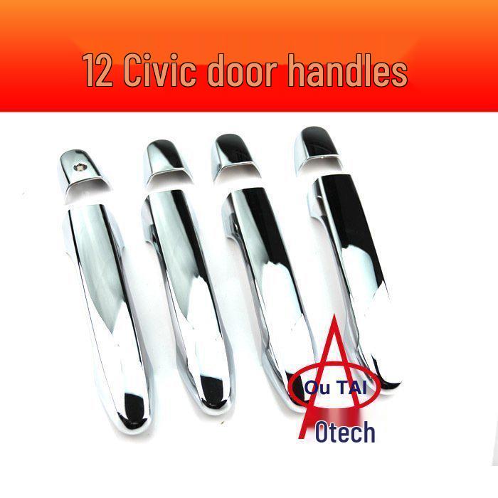 

Совместим с 12 моделями Honda Civic, Civic девятого поколения, внешняя ручка с ABS хромированным покрытием. Outai