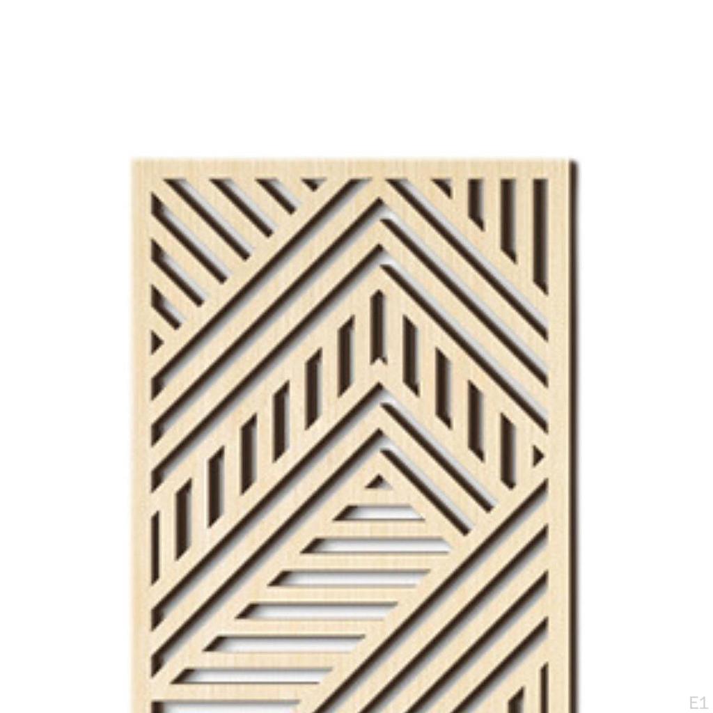 3 Pieces Wall Art Decor Hanging Decoration Rustic Boho Decorative 3D Hollow, for Kitchen