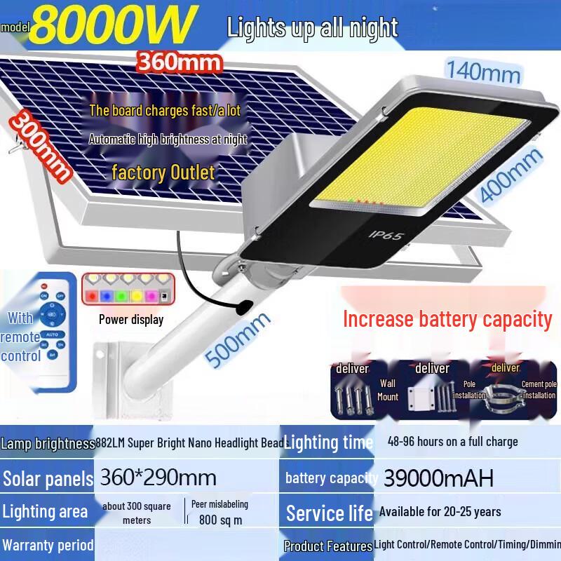 

Jun Ding Ying Solar LED Street Light
