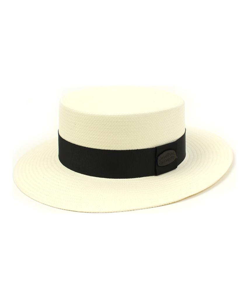 Ivory Flat Long Panama Hat