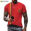 Summer Spain Flag 3D Printed T-shirt Men Harajuku Casual Oversized T Shirt Unisex Hip Hop Streetwear Cool Tops España