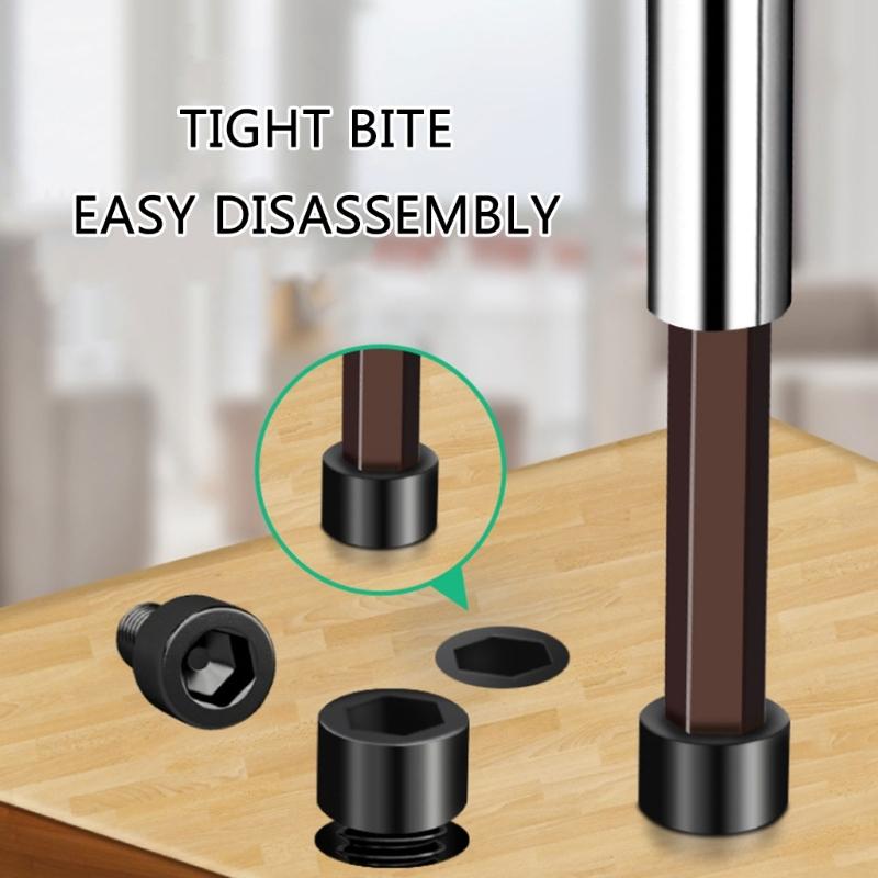 T-förmiges Handwerkzeug Sechskant-Steckschlüssel T-Griff-Schlüssel Verlängerter T-Steckschlüssel für Mechanikarbeiten 3/4/5/6/8/10mm