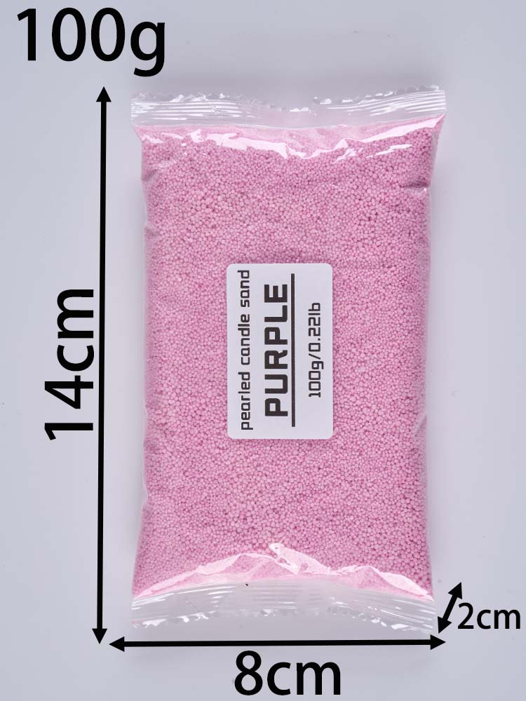 100 г Цветной песочный воск Воск Ледяной цветок Воск Жемчужный воск Материалы для изготовления ароматических свечей своими руками Материалы для песочной живописи фиолетовый