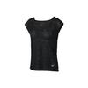 T Shirts Women's Black Crew Neck Thin Straight Fit 831785-010