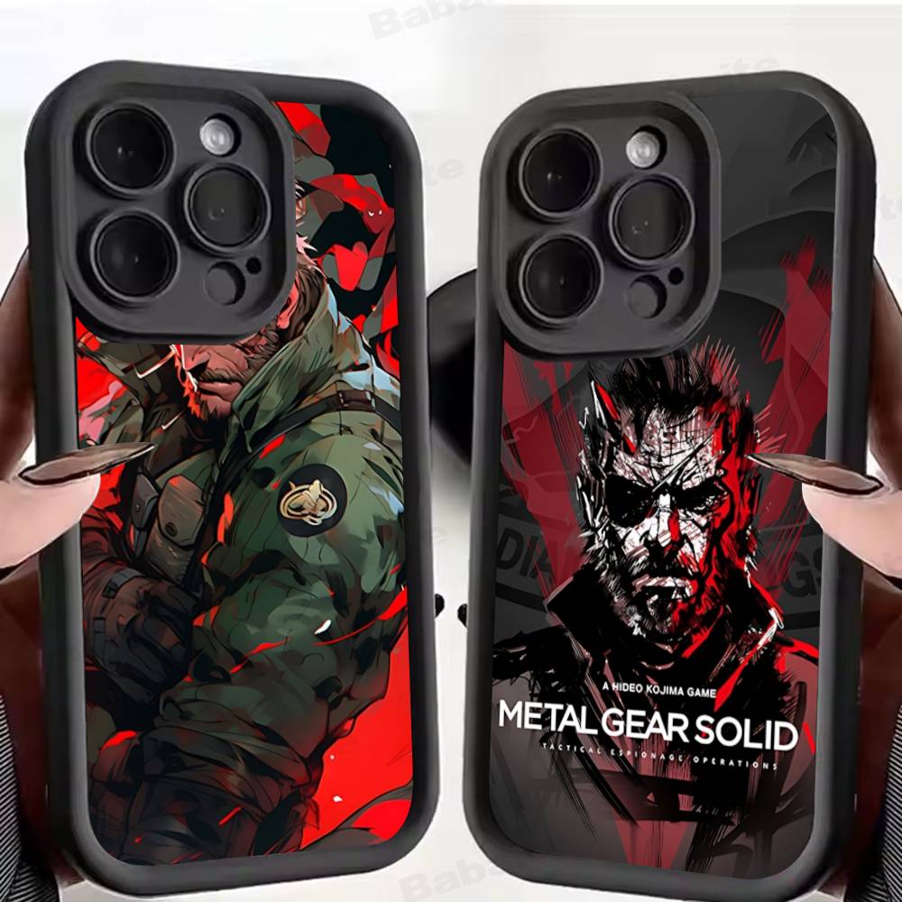 Popular Game M-Metal Classic G-Gear Phone Case For IPhone 17 16 15 14 Plus 13 12 11 Pro Max Silicone Cover