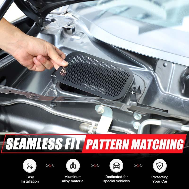 Exterior Car Accessories For Mazda MX-5 Miata ND 2016-2026 Car Engine Compartment Air Conditioning Intake Anti Rodent Mesh Cover